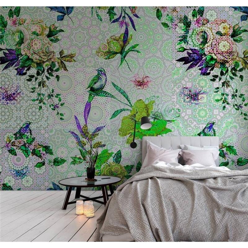 Digitaldruck-Tapete Mosaic Garden 1 livingwalls (DD110191)