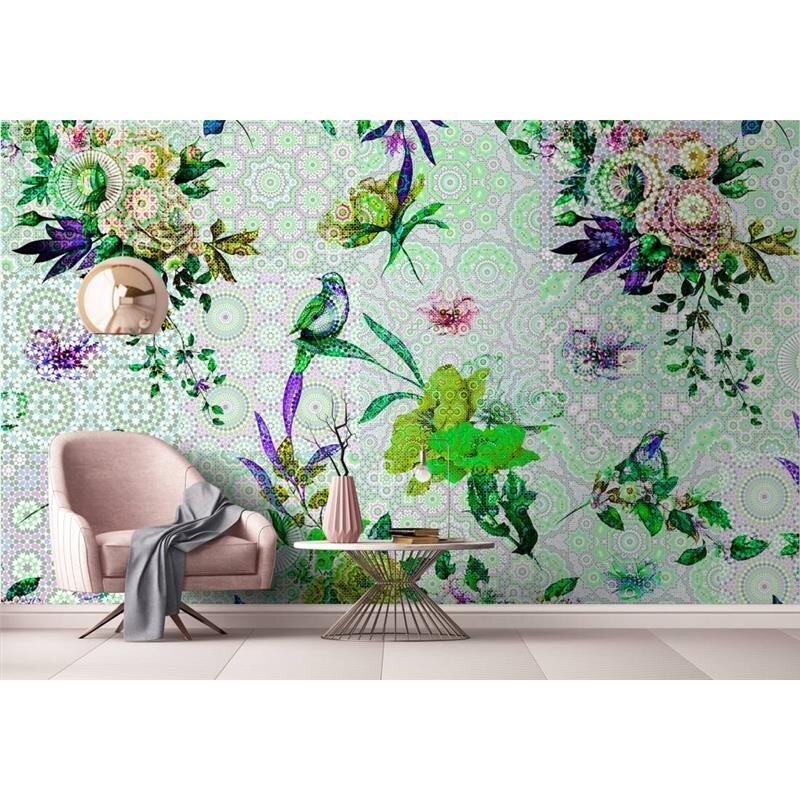 Digitaldruck-Tapete Mosaic Garden 1 livingwalls (DD110191)