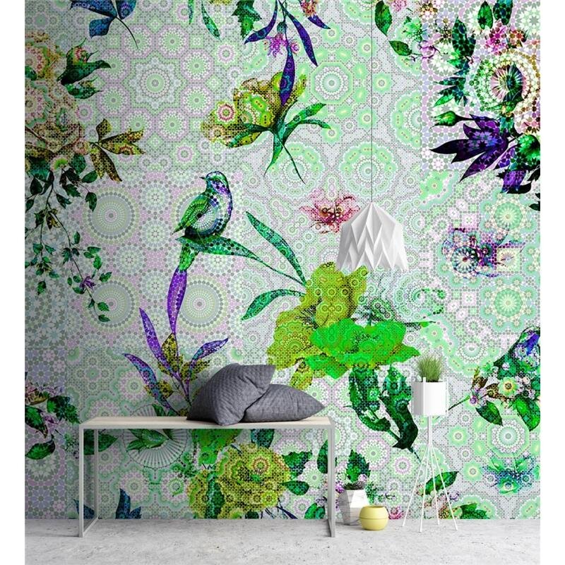 Digitaldruck-Tapete Mosaic Garden 1 livingwalls (DD110191)