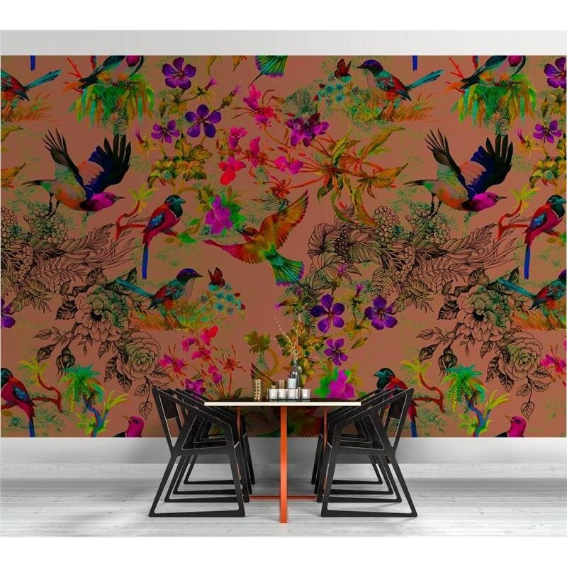 Digitaldruck-Tapete Funky birds 3 livingwalls (DD110186)