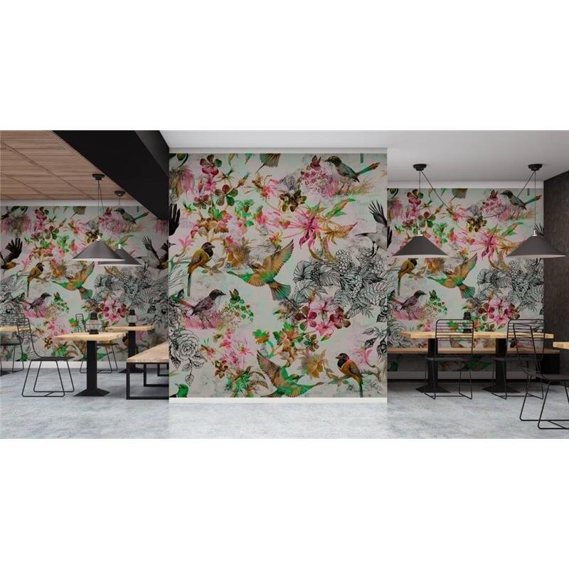 Digitaldruck-Tapete Funky birds 1 livingwalls (DD110176)