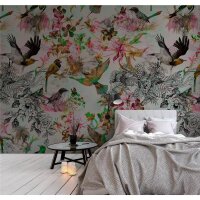 Digitaldruck-Tapete Funky birds 1 livingwalls (DD110176)