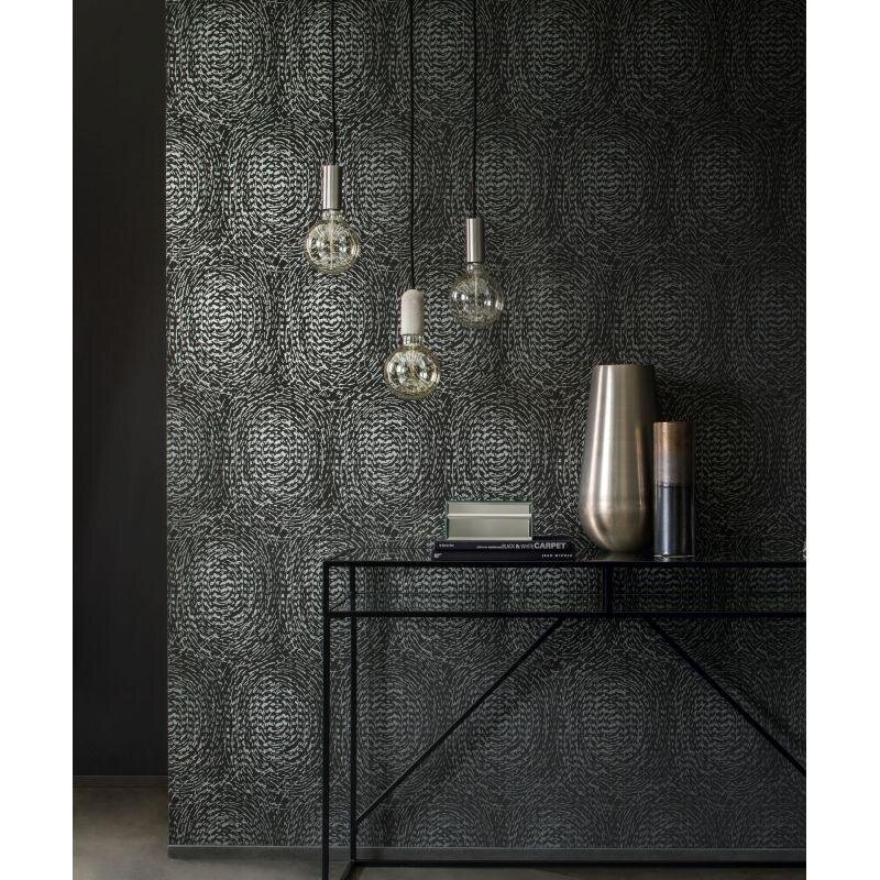 Tapete Grau, Silber, Schwarz, Anthrazit Architects Paper Vliestapete (333734)