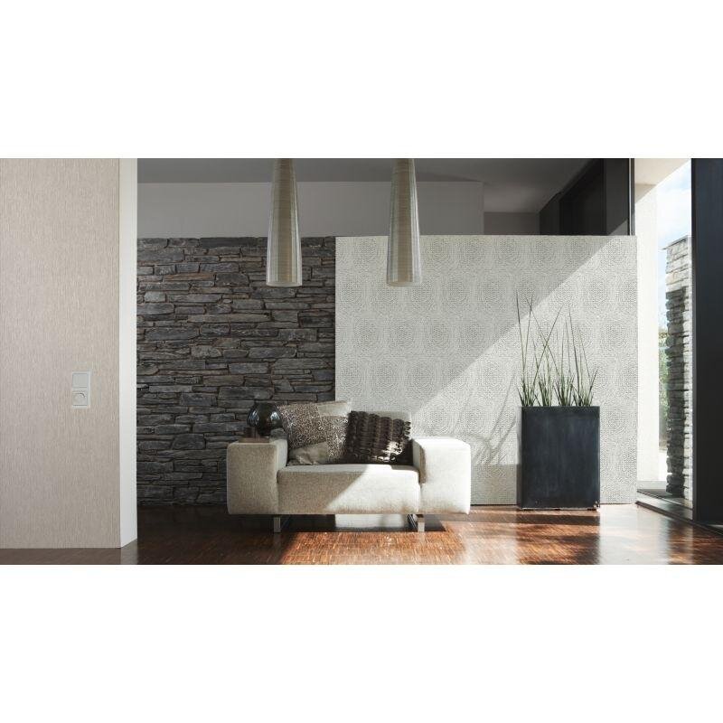 Tapete Beige, Creme, Grau, Silber Architects Paper Vliestapete (333733)