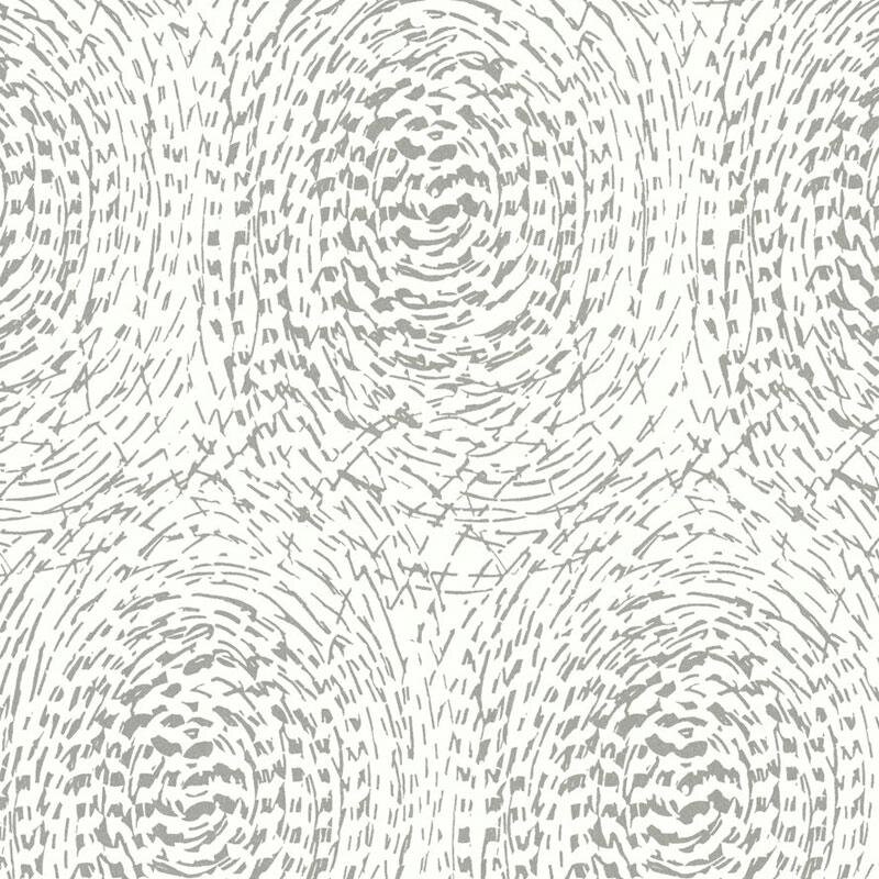 Tapete Grau, Silber, Weiß Architects Paper Vliestapete (333732)