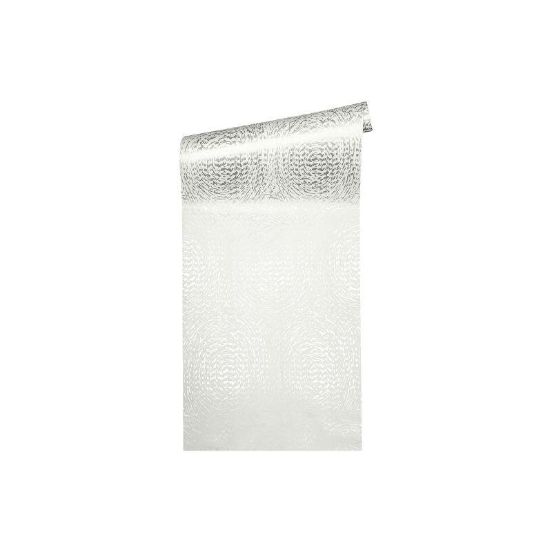 Tapete Grau, Silber, Weiß Architects Paper Vliestapete (333732)
