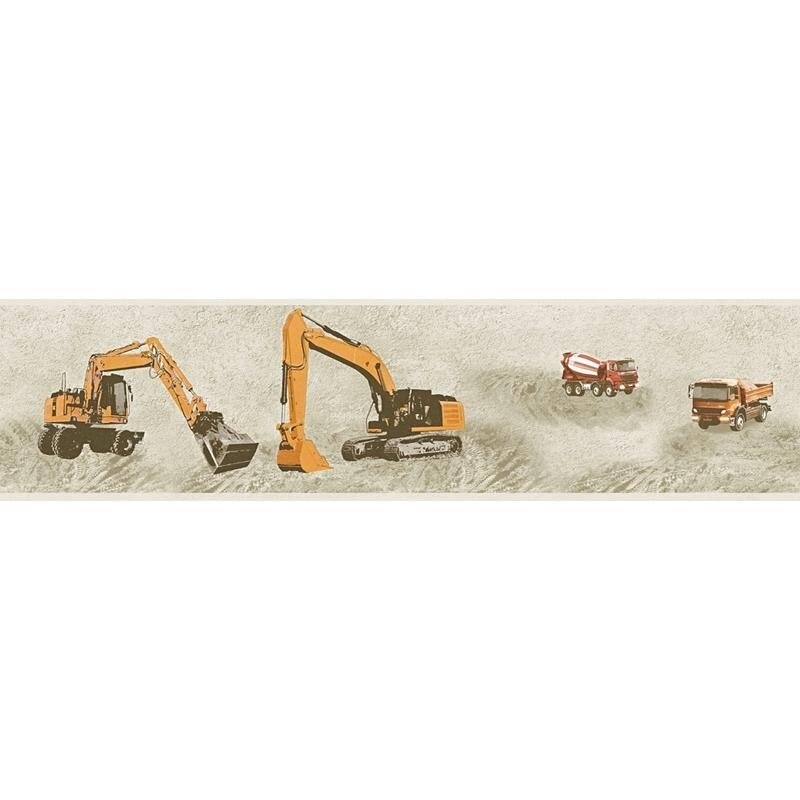 Bordüre Beige, Creme, Orange, Terrakotta AS-Creation Vlies (358712)