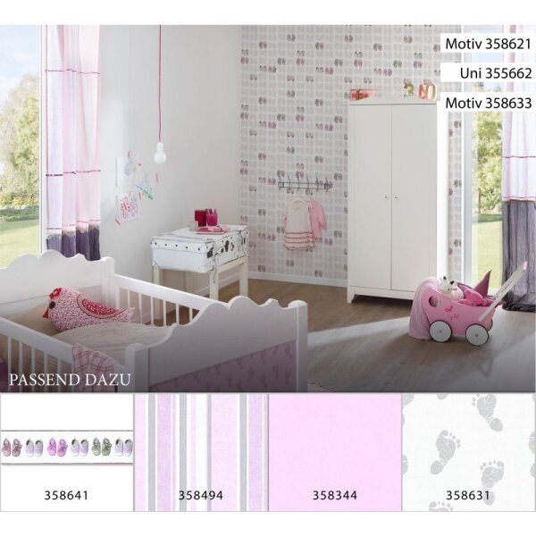 Tapete Grau, Silber, Weiß AS-Creation Vliestapete (358631)