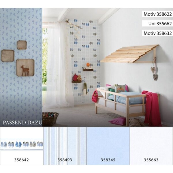 Tapete Grau, Silber, Weiß AS-Creation Vliestapete (358622)