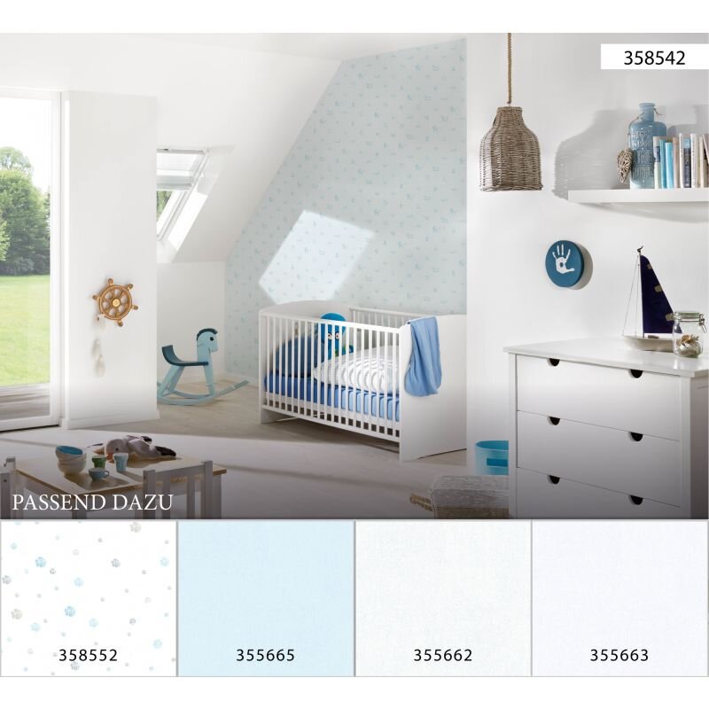 Tapete Blau AS-Creation Vliestapete (358542)