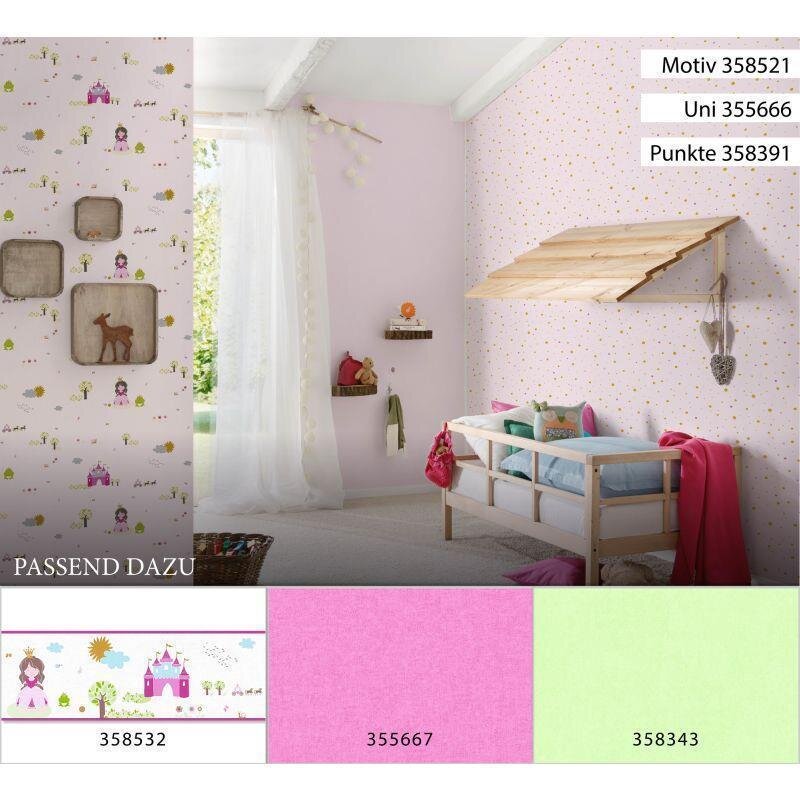 Bordüre Bunt, Weiß AS-Creation Vlies (358532)