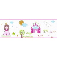 Bord&uuml;re Bunt, Wei&szlig; AS-Creation Vlies (358532)