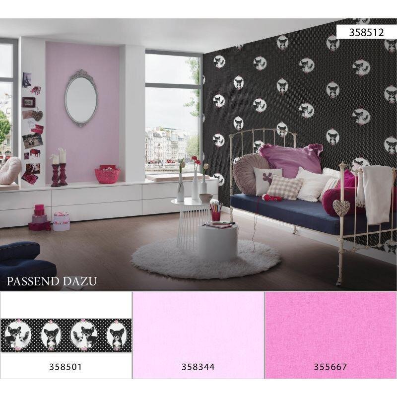 Tapete Schwarz-Weiß AS-Creation Vliestapete (358512)