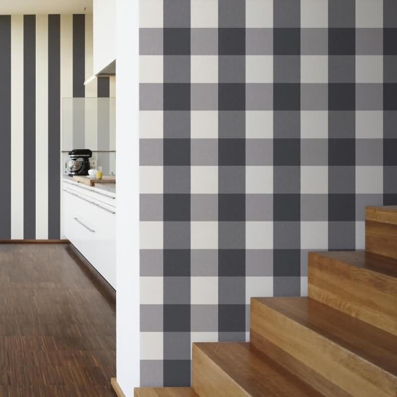 Tapete Weiß, Grau, Silber AS-Creation Vliestapete (206367)