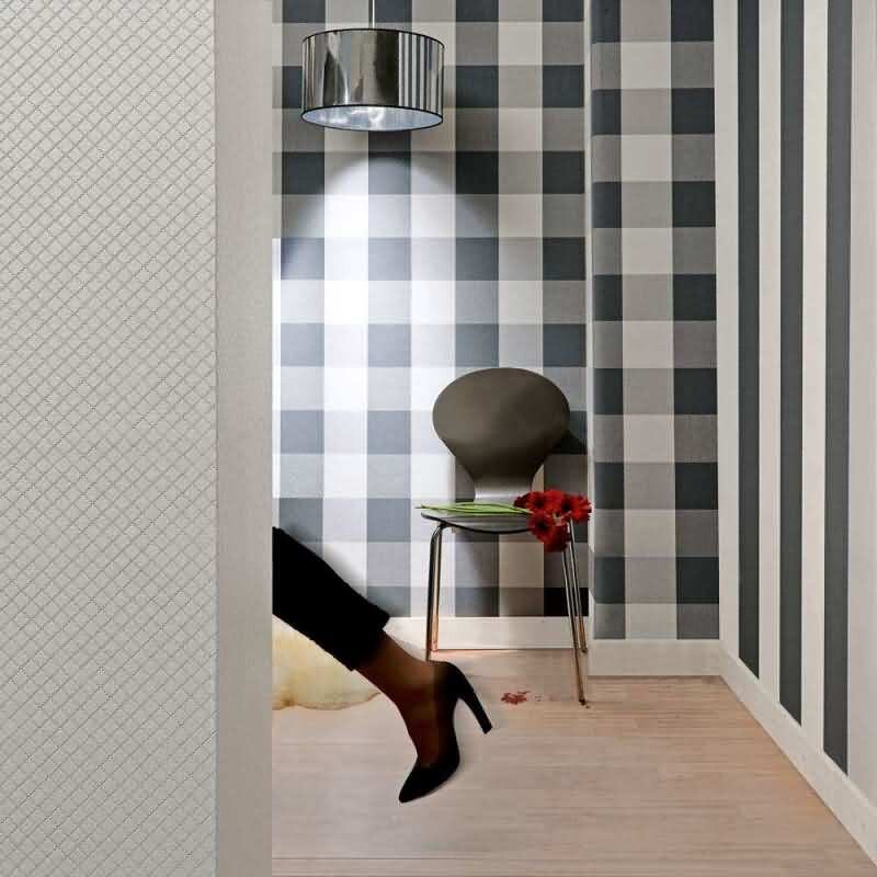 Tapete Weiß, Grau, Silber AS-Creation Vliestapete (206367)