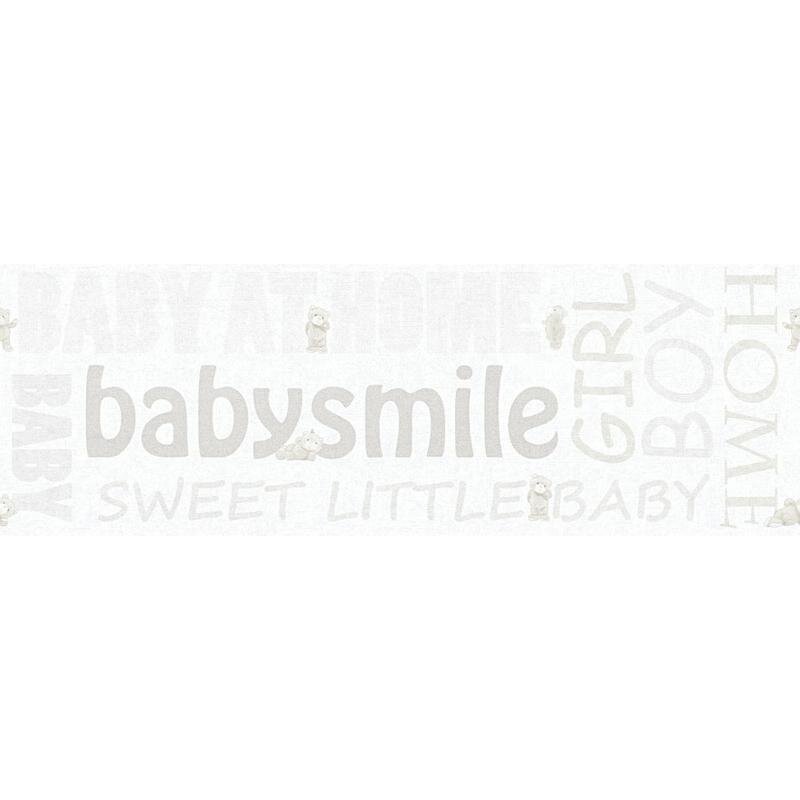 Bordüre Beige, Creme, Grau, Silber AS-Creation Vlies (358482)