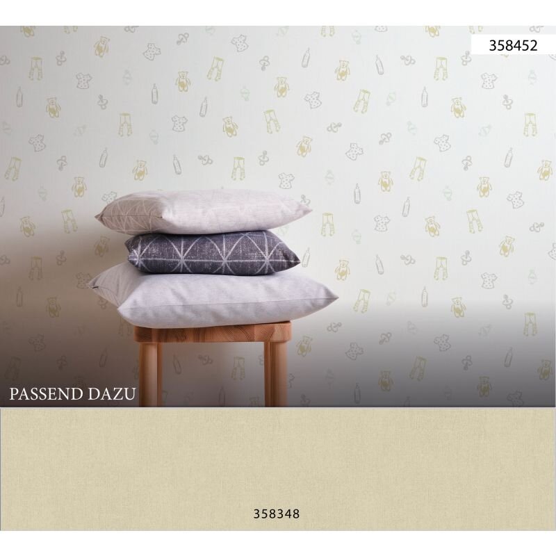 Tapete Beige, Creme, Grau, Silber AS-Creation Vliestapete (358452)