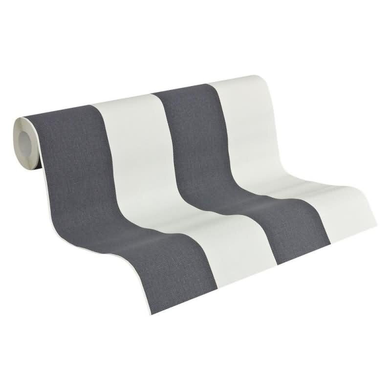 Tapete Weiß, Grau, Silber AS-Creation Vliestapete (179050)