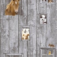 Tapete Grau, Silber AS-Creation Vliestapete (358421)