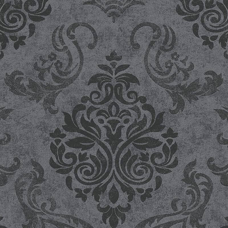 Tapete Grau, Schwarz AS-Creation Vliestapete (953723)