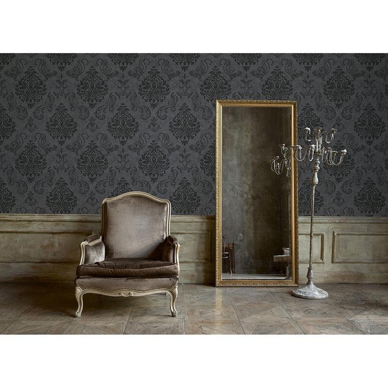 Tapete Grau, Schwarz AS-Creation Vliestapete (953723)