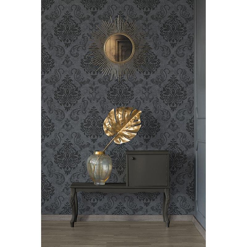 Tapete Grau, Schwarz AS-Creation Vliestapete (953723)