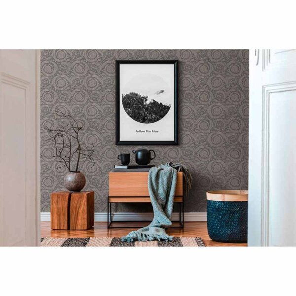 Tapete Grau, Silber VERSACE Vliestapete (935836)