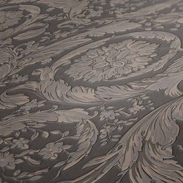 Tapete Grau, Silber VERSACE Vliestapete (935836)