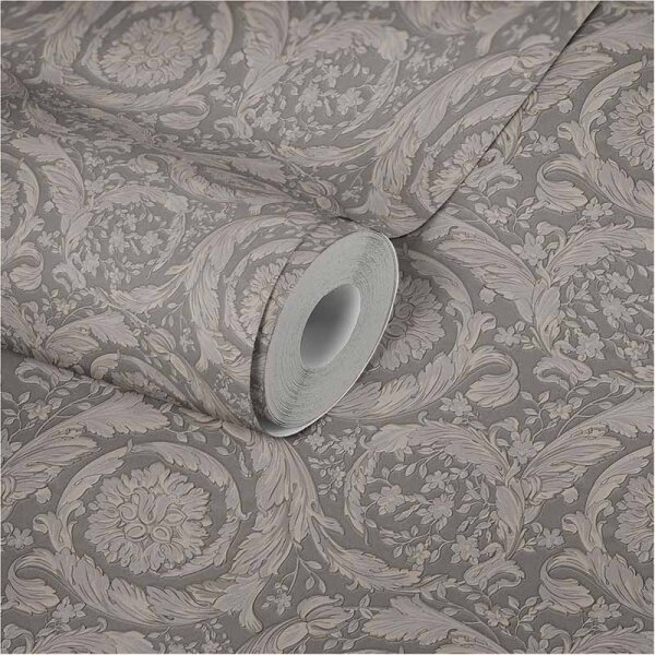 Tapete Grau, Silber VERSACE Vliestapete (935836)