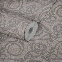 Tapete Grau, Silber VERSACE Vliestapete (935836)