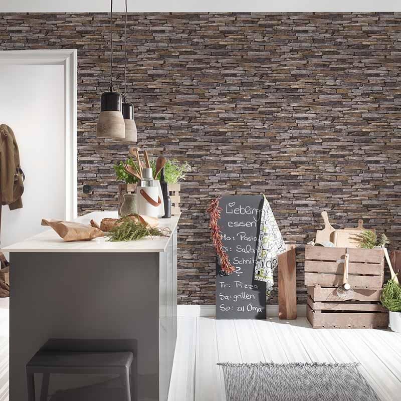 Tapete Braun AS-Creation Vliestapete (914217)