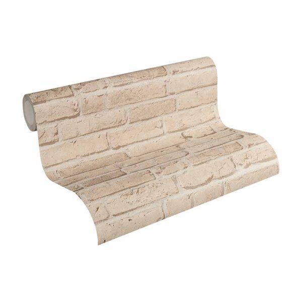 Tapete Beige, Creme AS-Creation Vliestapete (355812)