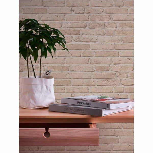 Tapete Beige, Creme AS-Creation Vliestapete (355812)