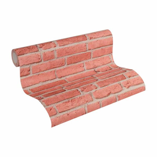 Tapete Beige, Creme, Rot AS-Creation Vliestapete (355811)