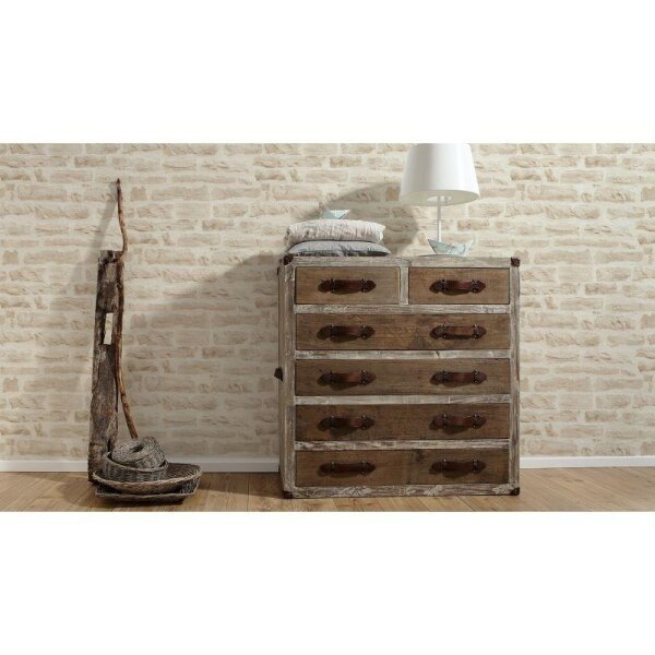 Tapete Beige, Creme AS-Creation Vliestapete (355803)