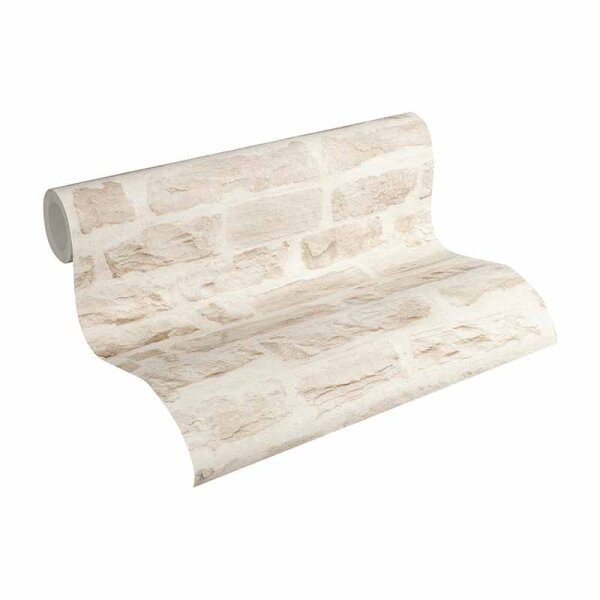 Tapete Beige, Creme AS-Creation Vliestapete (355803)