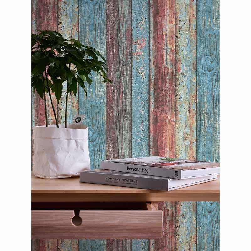 Tapete Blau, Bunt AS-Creation Vliestapete (307231)