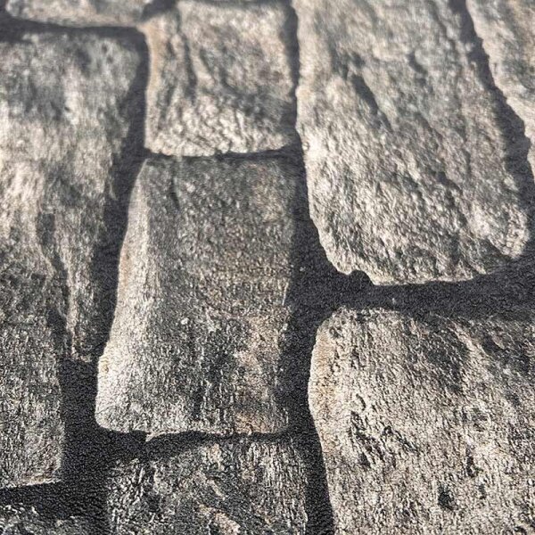 Tapete Braun, Grau, Silber SALE AS-Creation Vliestapete 307221