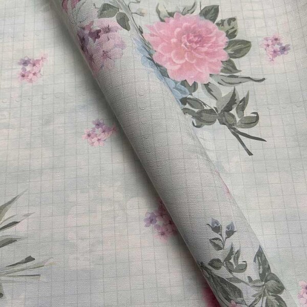 Tapete Blau, Grün, Rosa, Rose SALE AS-Creation Vliestapete 358733