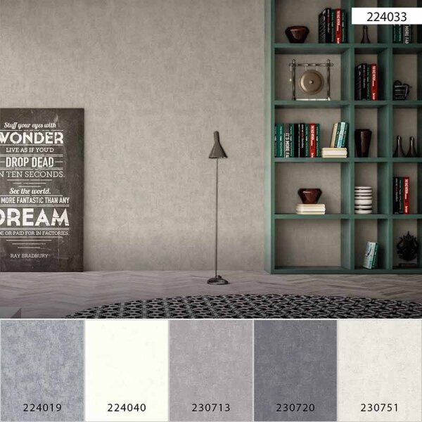 Tapete Grau, Silber AS-Creation Vliestapete (224033)