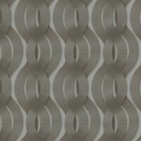 Tapete Braun, Schwarz, Anthrazit Luigi Colani Vliestapete...