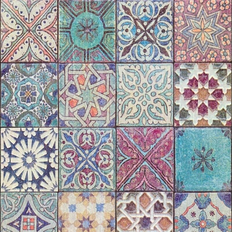 Tapete Blau, Lila, Flieder, Rosa, Rose AS-Creation Vliestapete (362051)