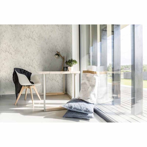 Tapete Grau, Silber, Weiß AS-Creation Vliestapete (361573)