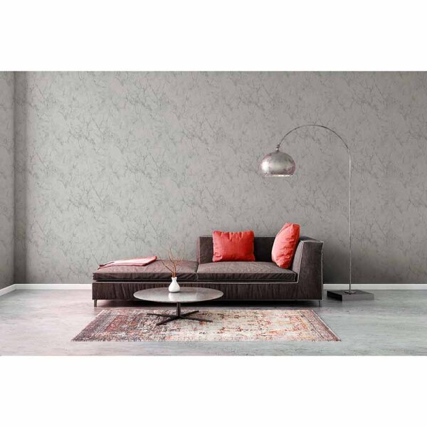 Tapete Grau, Silber, Weiß AS-Creation Vliestapete (361573)