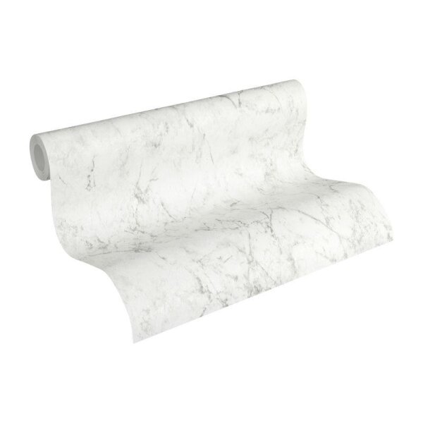 Tapete Grau, Silber, Weiß AS-Creation Vliestapete (361573)