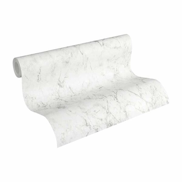 Tapete Grau, Silber, Weiß AS-Creation Vliestapete (361573)