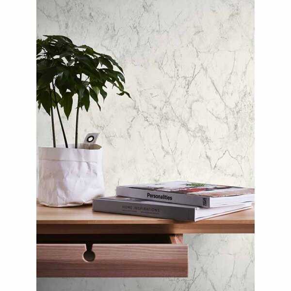 Tapete Grau, Silber, Weiß AS-Creation Vliestapete (361573)