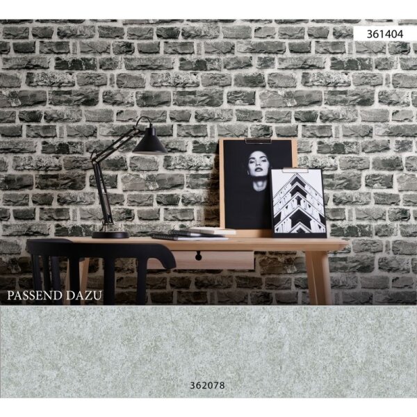 Tapete Grau, Silber, Schwarz, Anthrazit AS-Creation Vliestapete (361404)