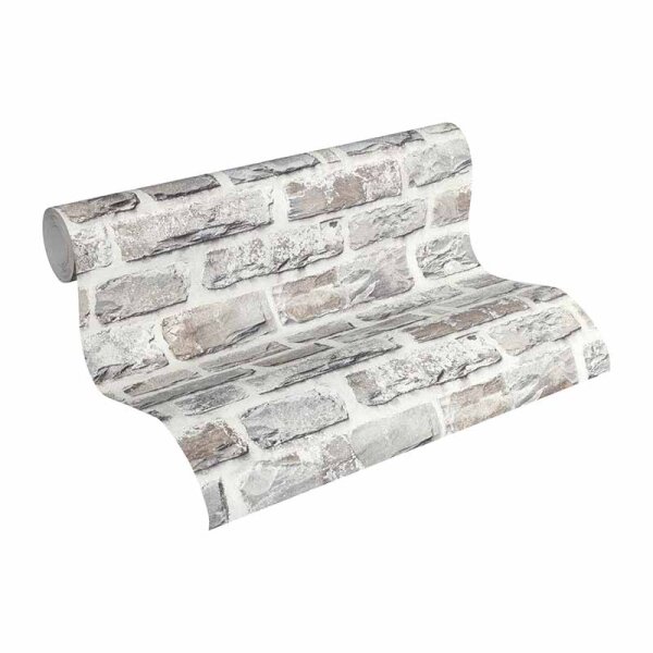 Tapete Grau, Silber AS-Creation Vliestapete (361403)