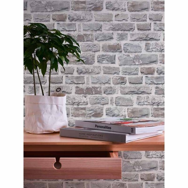 Tapete Grau, Silber AS-Creation Vliestapete (361403)